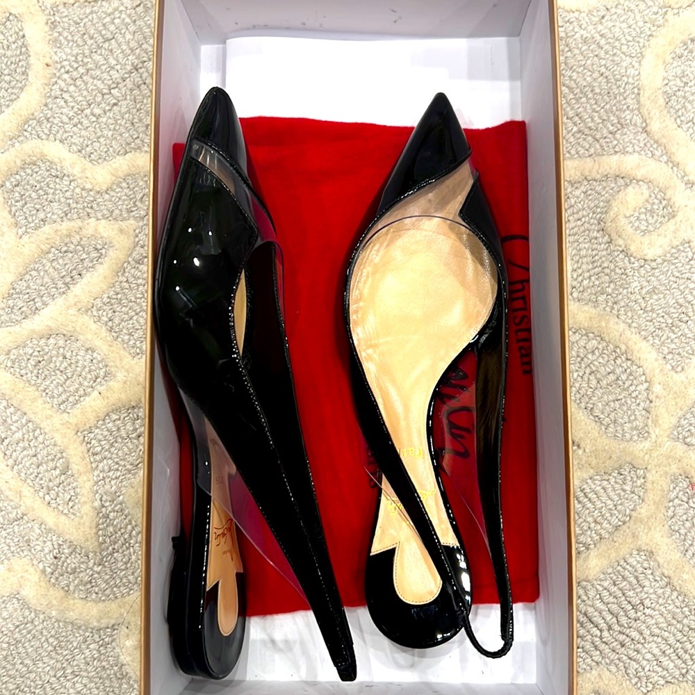 ❌SOLD❌Christian Louboutin Slingback Ballerina Flat